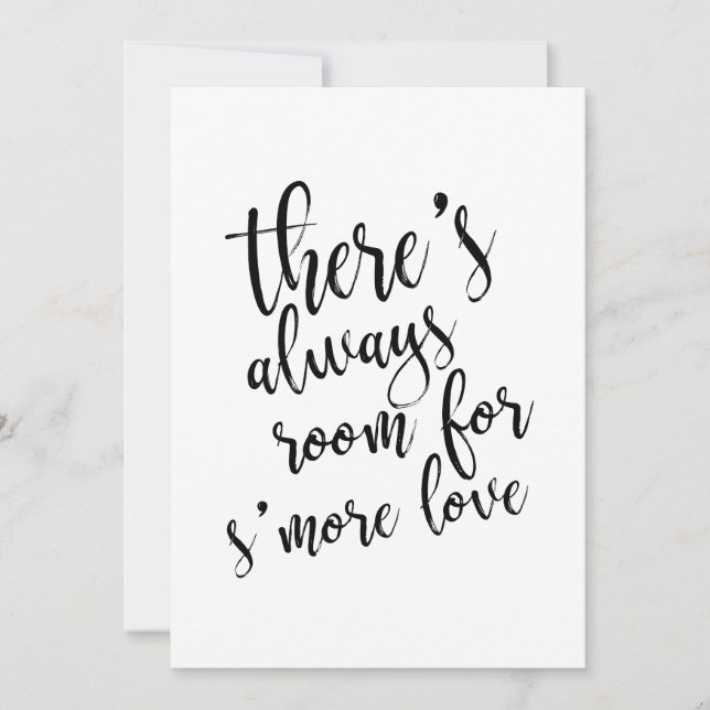 Sempre há espaço para um pouco mais de amor (Frente)