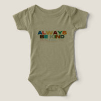 Sempre Seja gentil com aspas unisex/Adulto e crian