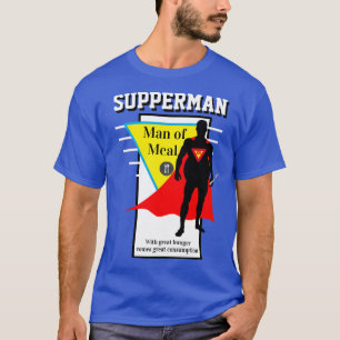 Sena Engraçado Novelty SUERMAN DA Camiseta