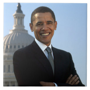Senador Retrato, Presidente Americano Barack Obama