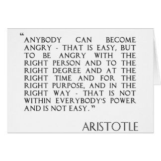 Sendo cartão irritado