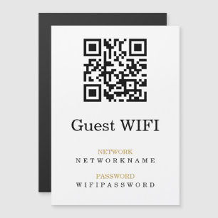 Senha Wifi e Código QR Personalizado de Rede
