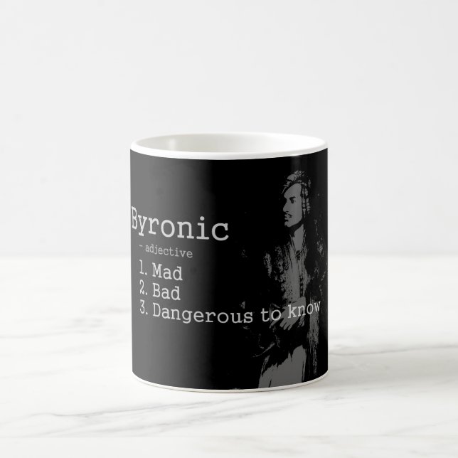 Senhor Byron - caneca de "Byronic" (Centro)