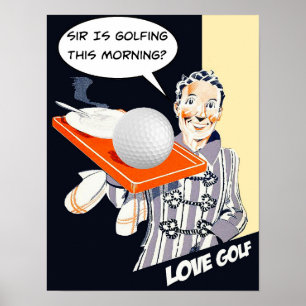 Senhor é Poster Golfing