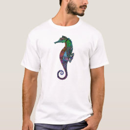 Senhor Elétrico Cavalo marinho Camisa dos homens