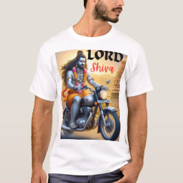 Senhor Indiano de Shiva imprimiu camiseta