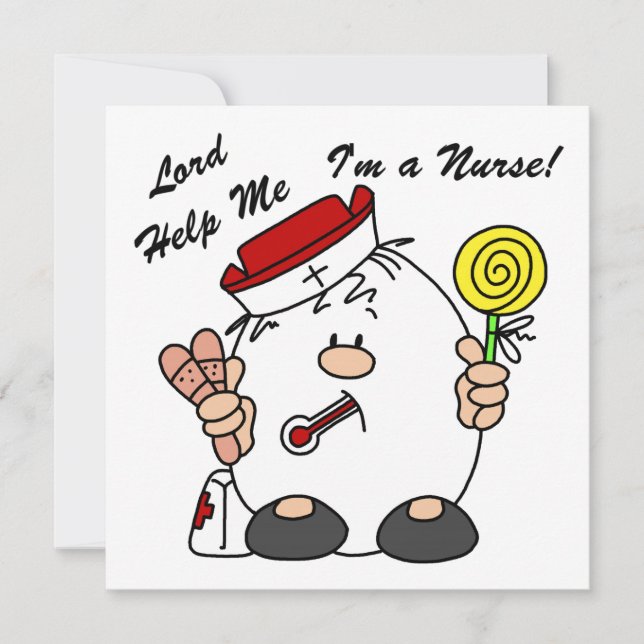Senhor me ajude, sou enfermeira (Frente)