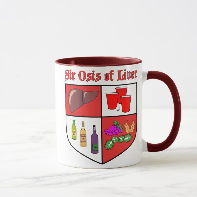 Senhor Osis Fígado Caneca (Direita)