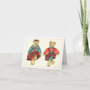 SENHOR & SENHORA URSO Cartão de Aniversário