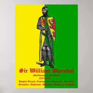 Senhor William Marechal Poster