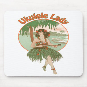 Senhora #1 Mousepad do Ukulele