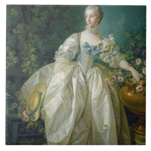 Senhora Bergeret, C. 1766 (óleo em canvas)