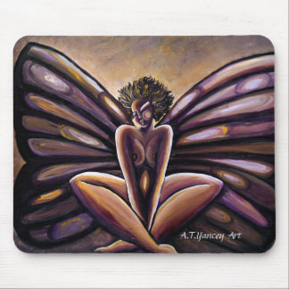 Senhora Borboleta III Mousepad