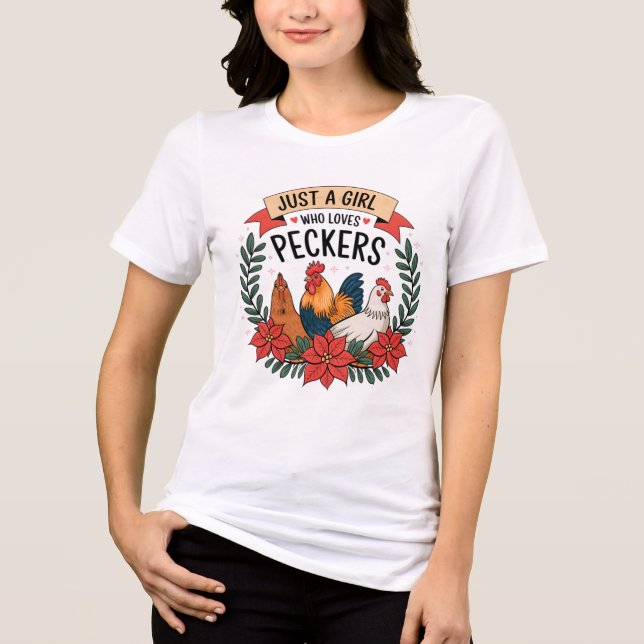 Senhora Chicken Engraçada (Frente)
