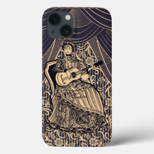 Senhora com guitarra