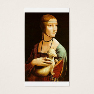 Senhora com um Ermine por Leonardo Da Vinci c. 149