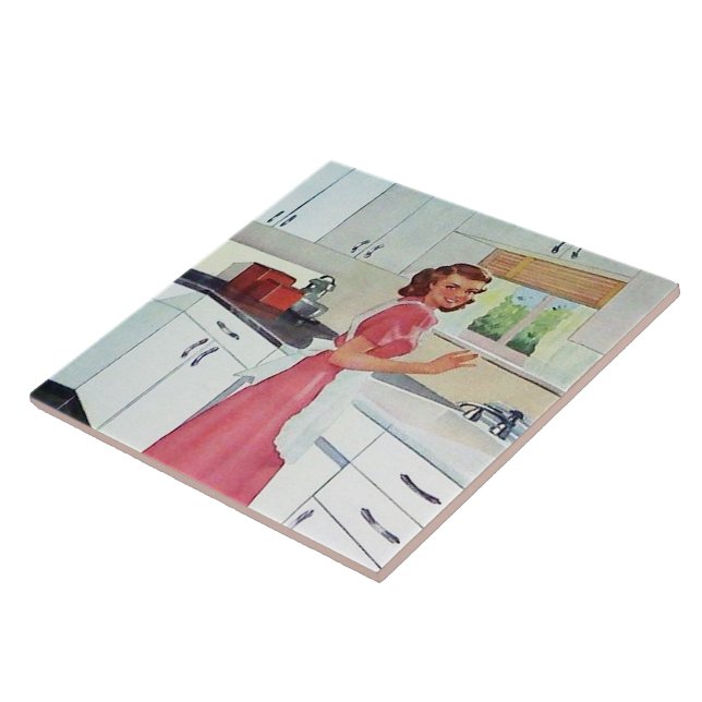 senhora da cozinha tradicional (Lateral)