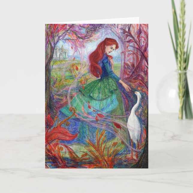 "Senhora das Highland." Cartão (Frente)