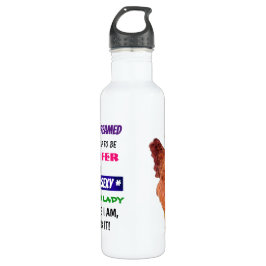 Senhora de frango personalizável - 24 oz. Garrafa