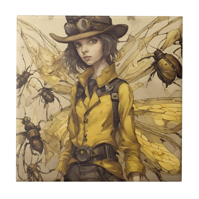 Senhora do Inseto Steampunk (Frente)