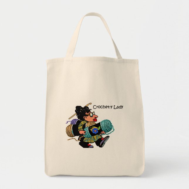 Senhora Eco o Bolsa do crochet-y (Frente)