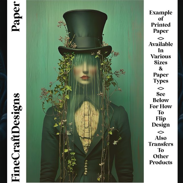 Senhora Eetérea, Véu, Olhos Obscuram O Papel De Ar (Criador carregado)