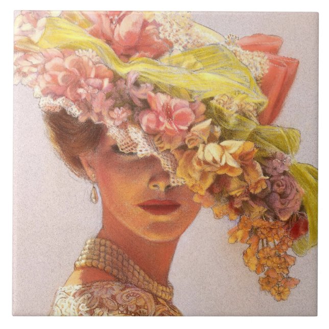 Senhora elegante Arte Telhar do Victorian do (Frente)