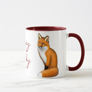 Senhora Foxy customizável Caneca