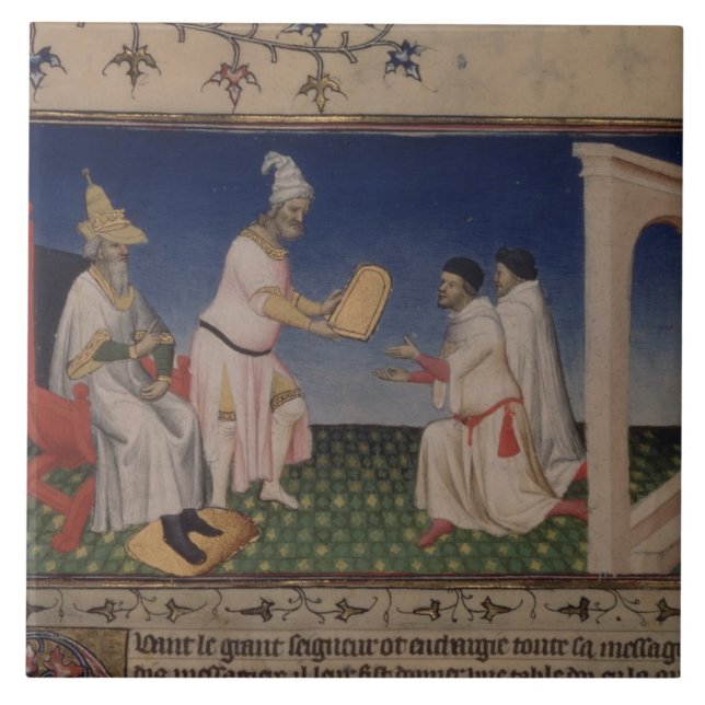 Senhora Franco 2810 f.3v Kublai Khan (1214-94) que (Frente)