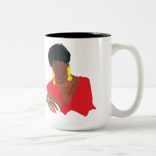 Senhora jazzístico Clássico Caneca