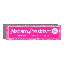 Senhora Presidente Kamala Car Pára-choque MAGNETS