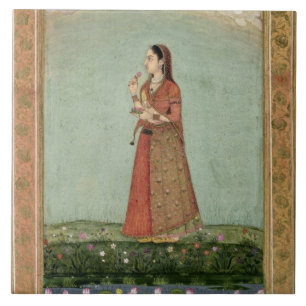 Senhora que guardara uma bacia de rosas, do Clive