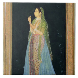 Senhora que guardara uma flor, do álbum pequeno d