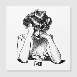 Senhora Triste diz "f#ck"