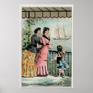 Senhoras da Vintage, Garota, Poster de Nave à Vela