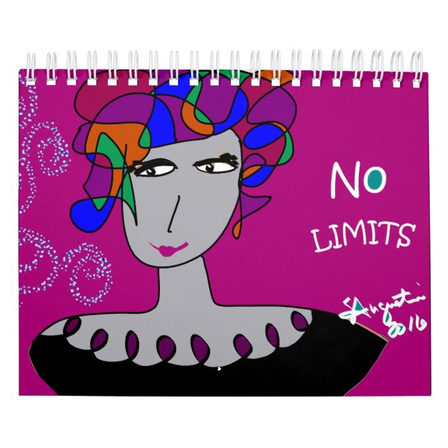 SENHORAS DO CALENDÁRIO DA COR - NENHUNS LIMITES (Capa)