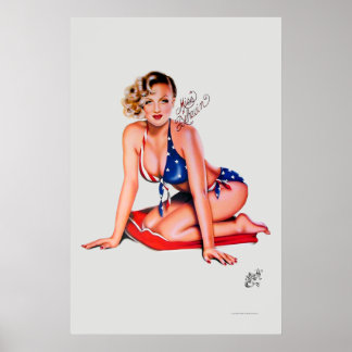 Senhorita Comportando por Elizabeth Austin Poster