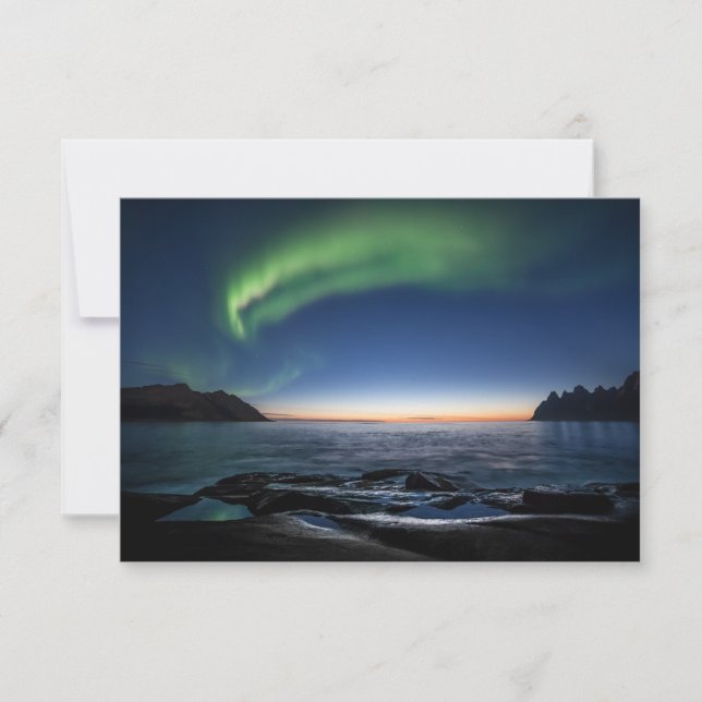 Senja Island, North Norway Card (Frente)
