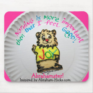 Sensação bom Mousepad do biscoito de Abrahamster
