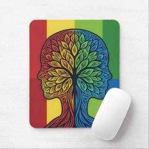 Sensibilização Autismo - Cuidados - Mousepad