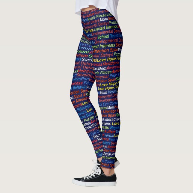 Sensibilização Autismo - Leggings (Esquerda)