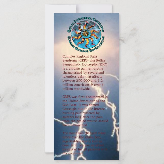 Sensibilização CRPS RSD para o mundo do fogo e do  (Frente)