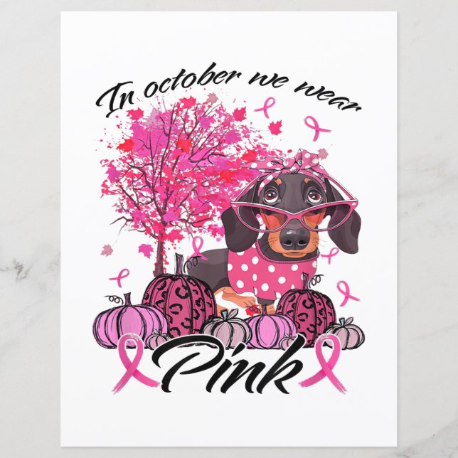 Sensibilização do Cancer da Mama Em outubro Vestim (Frente)