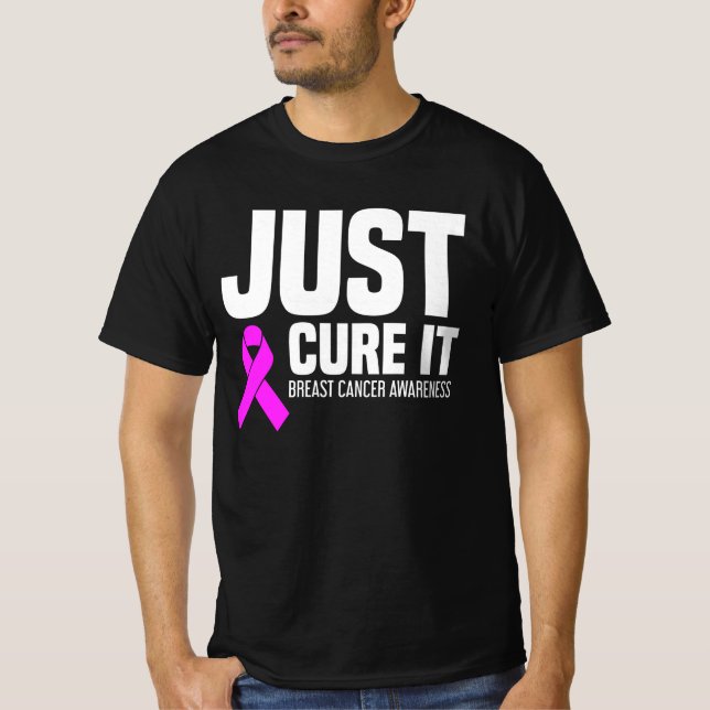 Sensibilização Do Cancer Para A Camisa - Apenas Cu (Frente)