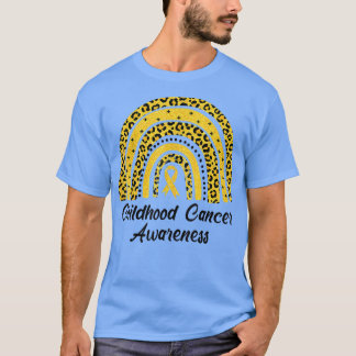 Sensibilização para a infância do Cancer Camisa Ar