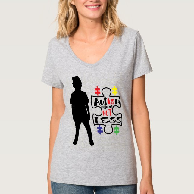 Sensibilização para o autismo - Camiseta Básica do (Frente)