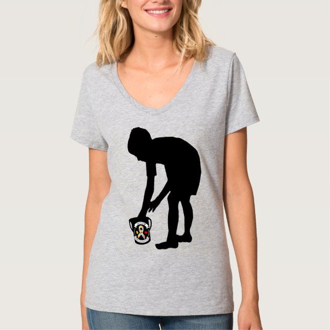 Sensibilização para o autismo - Camiseta Básica do (Frente)