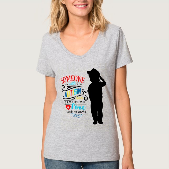 Sensibilização para o autismo - Camiseta Básica do (Frente)