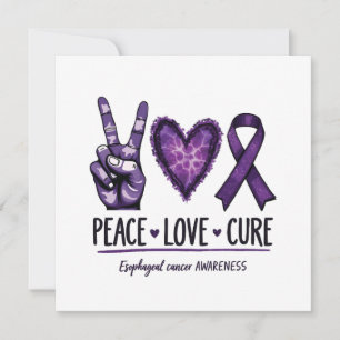 Sensibilização para o cancer esofágico Piece Roxo