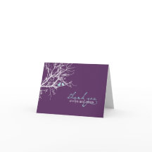 Sentada em uma Árvore Bilhete de Agradecimento